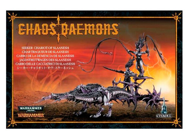 Chaos Daemons Seeker Chariot of Slaanesh Warhammer 40K / Age of Sigmar 